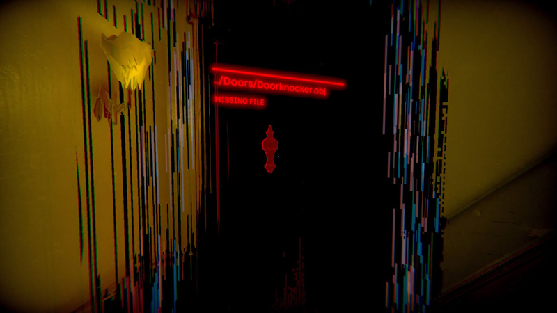 Puzzles are often presented as missing data. Solve the puzzle, clear the glitch.